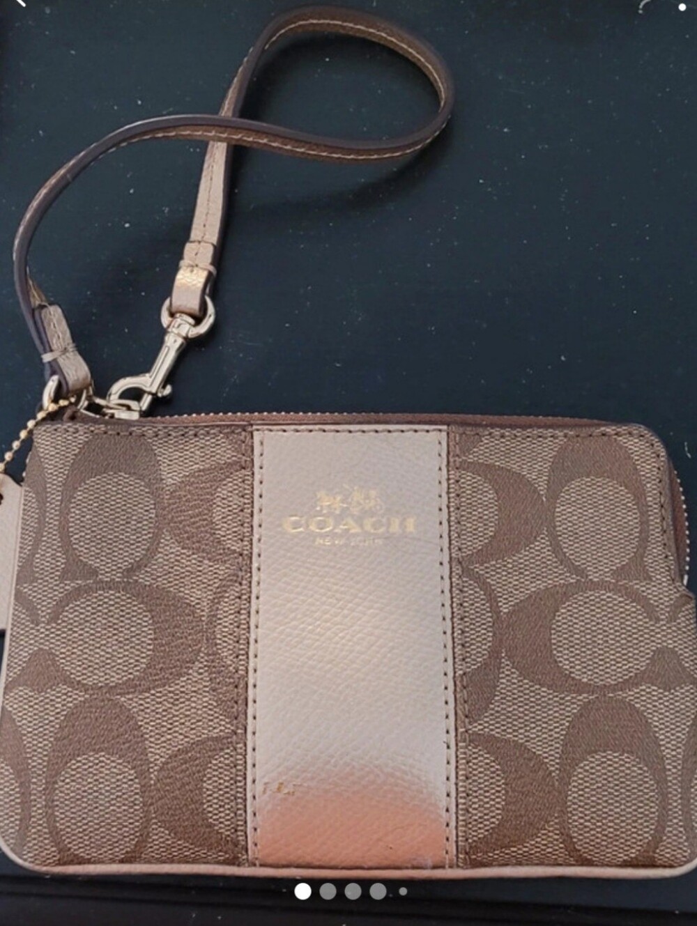 Coach Wristlet --  Like New